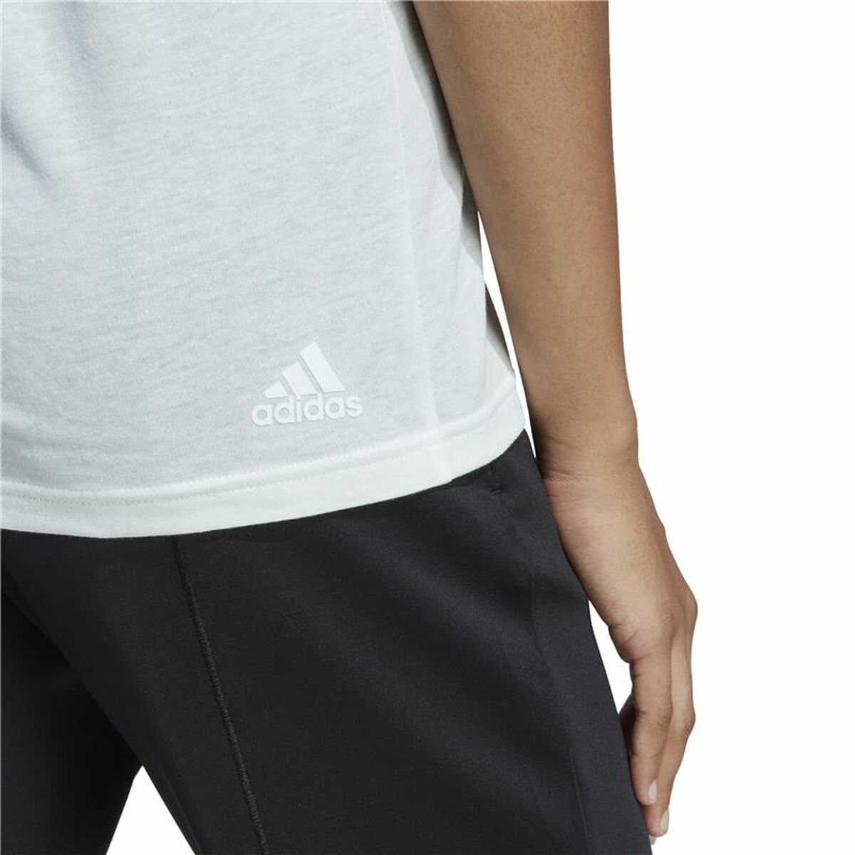 Women’s Sleeveless T-shirt Adidas Future Icons 3.0 White