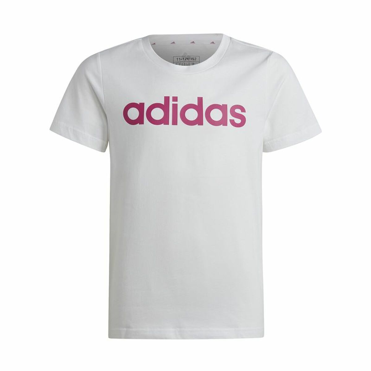 Child’s Short Sleeve T-Shirt Adidas Essentials White