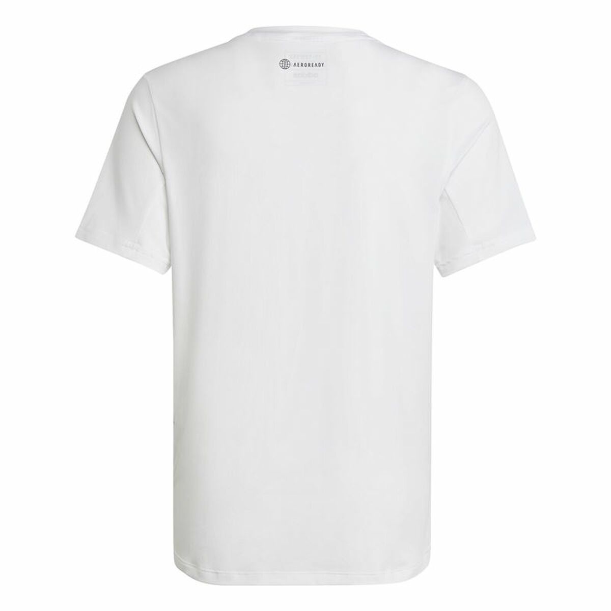 Child’s Short Sleeve T-Shirt Adidas Train Icons White