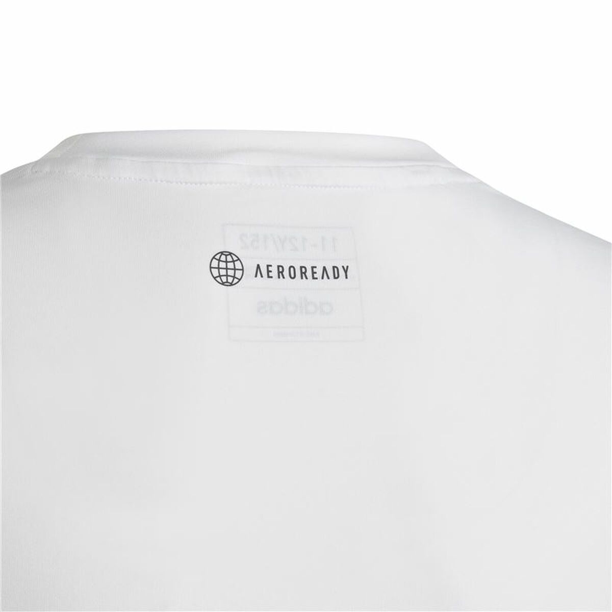 Child’s Short Sleeve T-Shirt Adidas Train Icons White