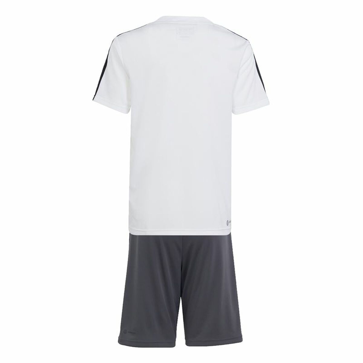 Children’s Sports Outfit Adidas Essentials White Black