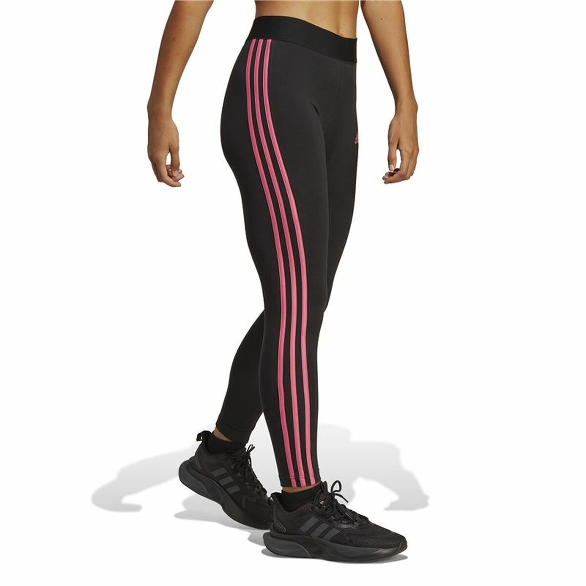 Sport leggings for Women Adidas 3 Stripes Black