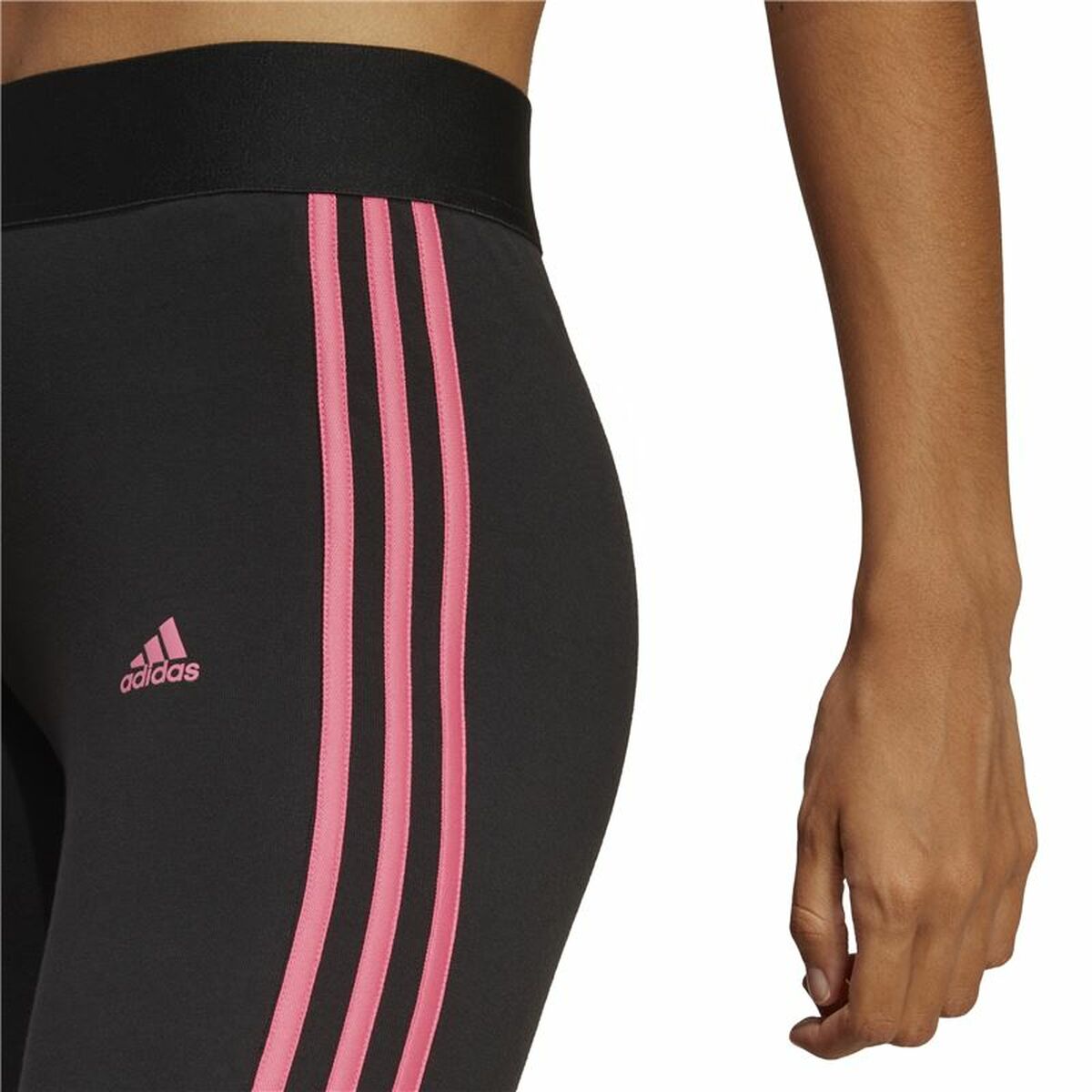 Sport leggings for Women Adidas 3 Stripes Black