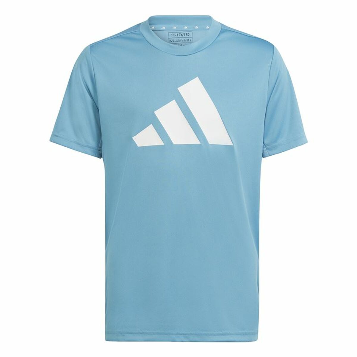Child’s Short Sleeve T-Shirt Adidas Training Essentials Light Blue