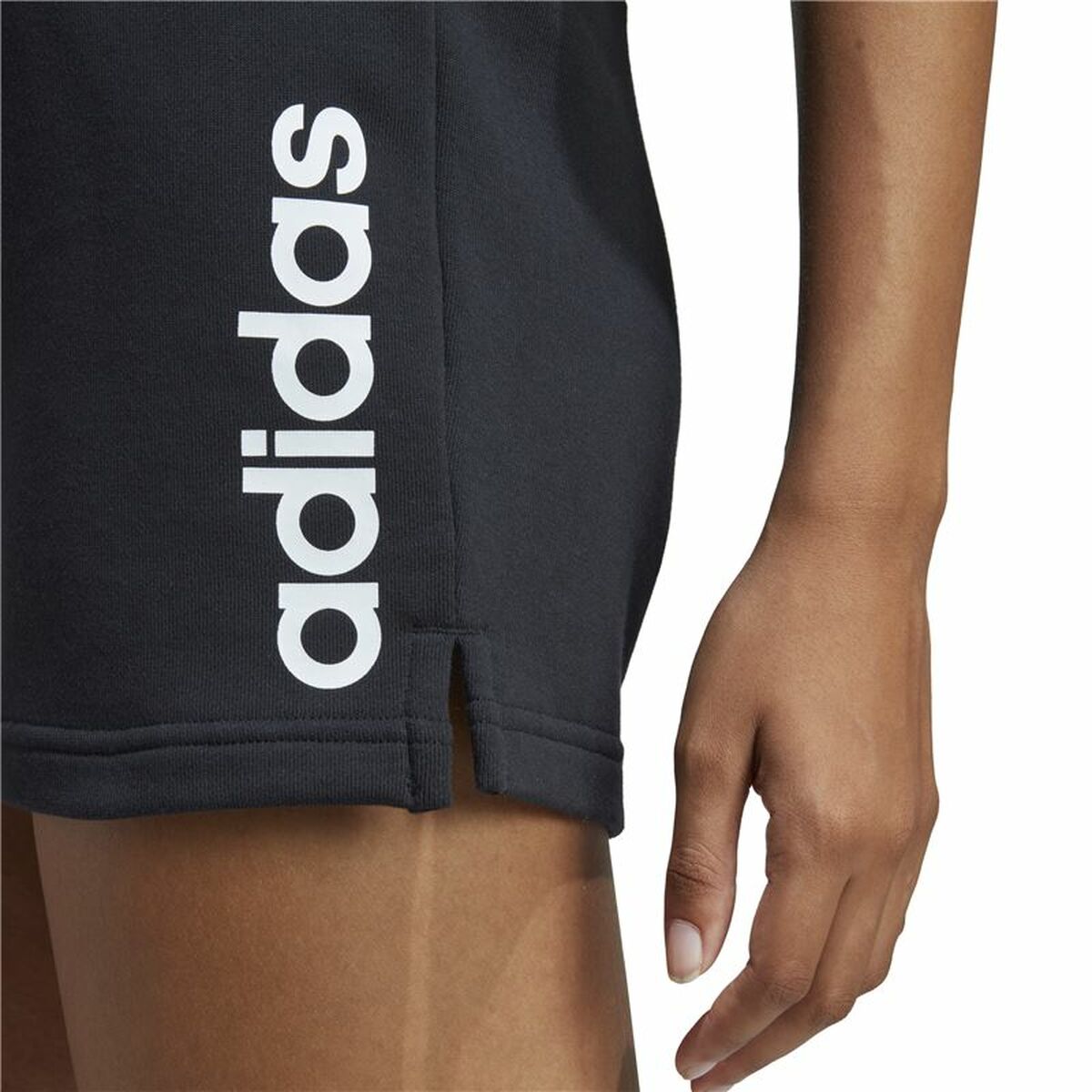 Long Sports Trousers Adidas Black Lady