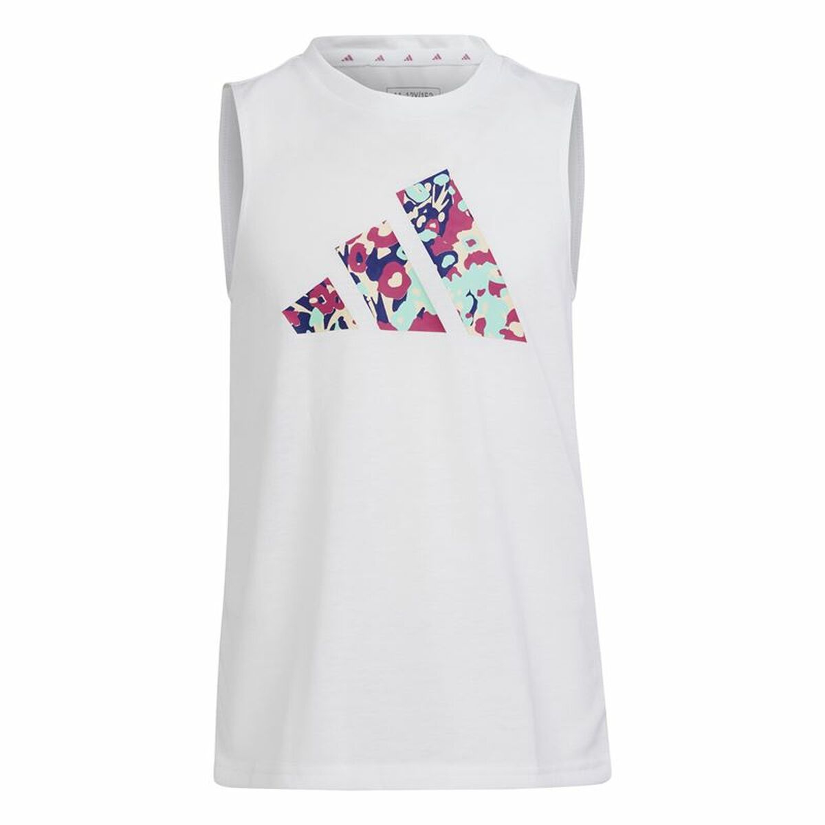 Tank Top Kids Adidas White Tank Top Kids Adidas White