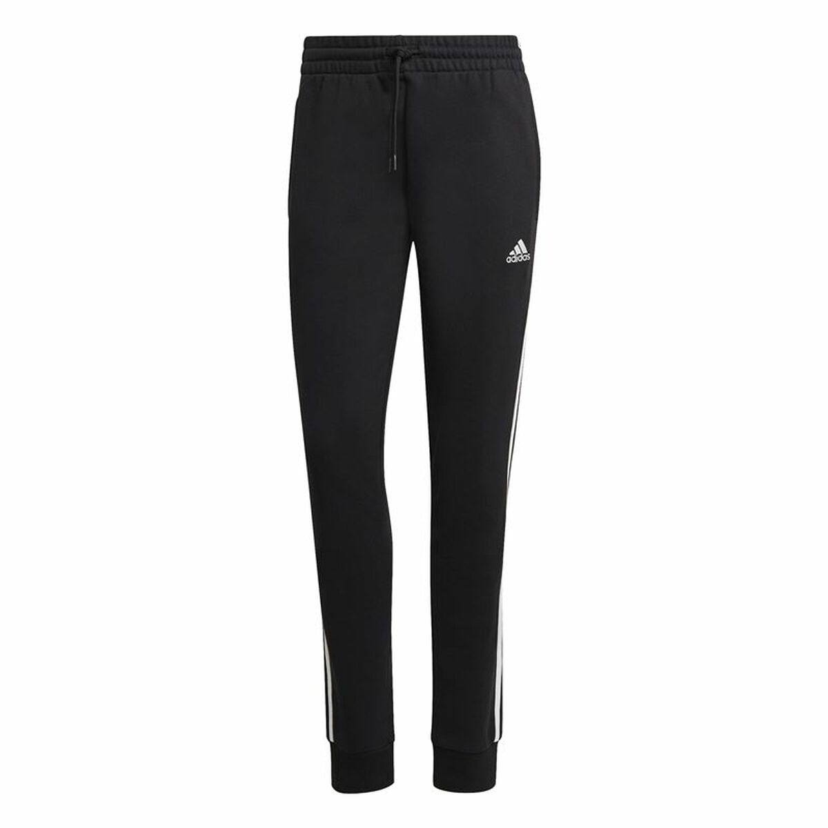 Long Sports Trousers Adidas 3S Ft Cf Black Lady Long Sports Trousers Adidas 3S Ft Cf Black Lady
