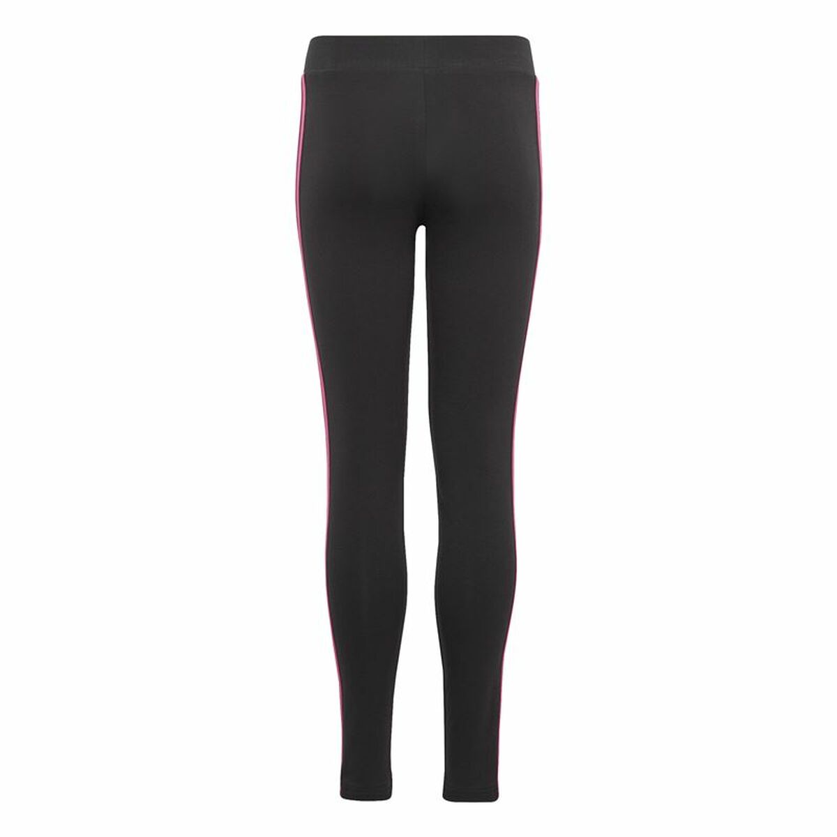 Sports Leggings Adidas 3 Stripes Black