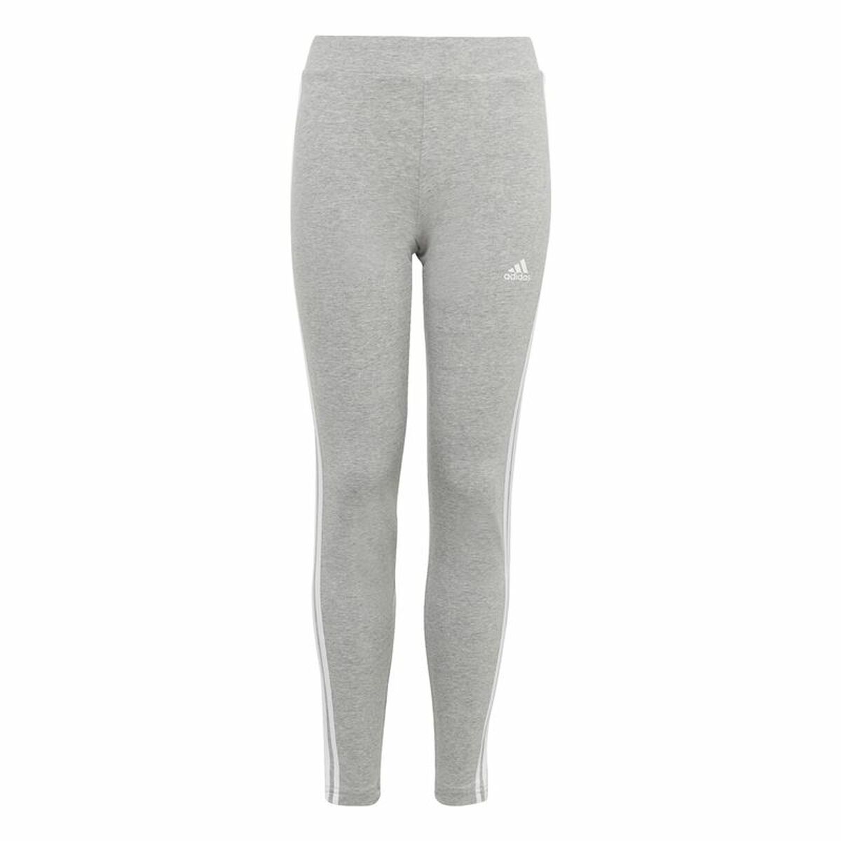 Sports Leggings for Children Adidas Essentials Grey Sports Leggings for Children Adidas Essentials Grey