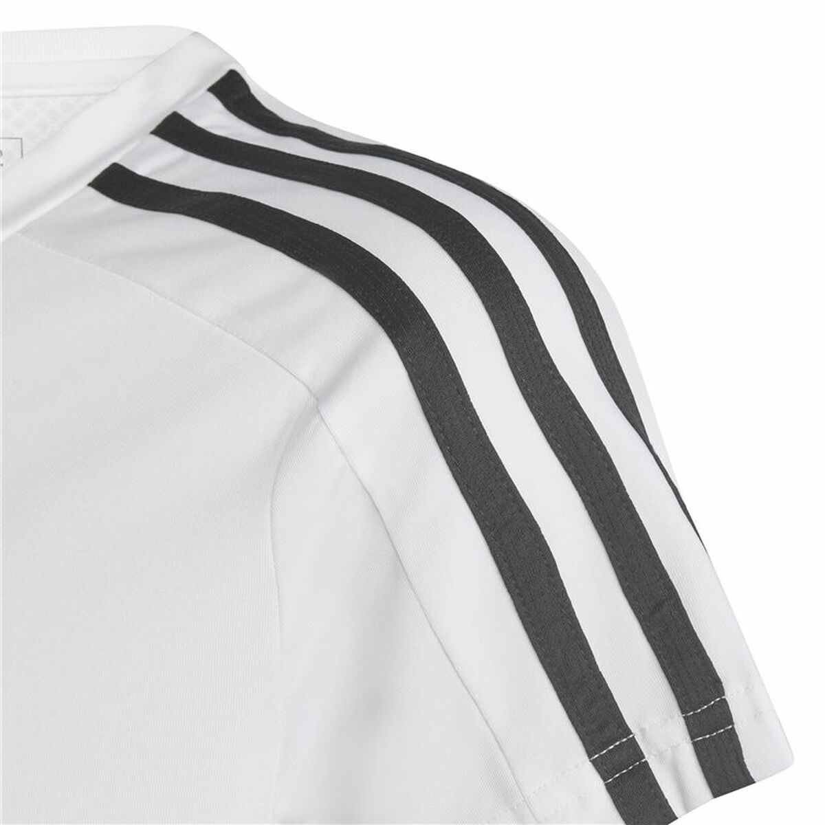Unisex Short Sleeve T-Shirt Adidas Training Essentials 3S White