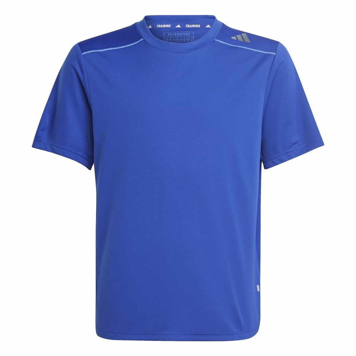 Child’s Short Sleeve T-Shirt Adidas Aeroready Blue Child’s Short Sleeve T-Shirt Adidas Aeroready Blue