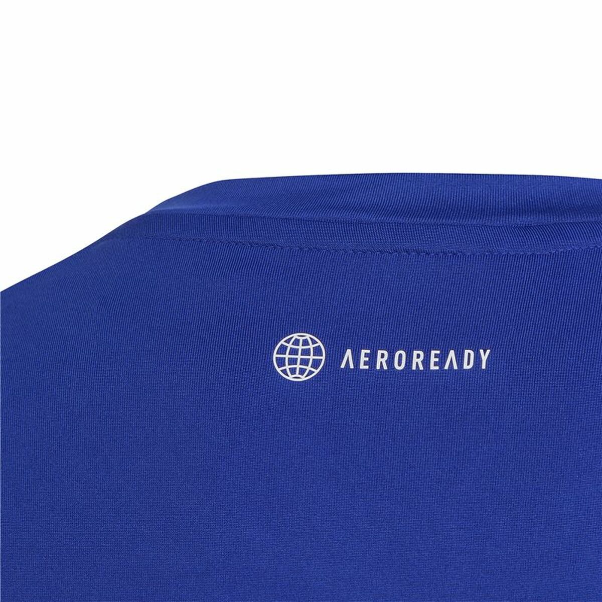 Child’s Short Sleeve T-Shirt Adidas Icons Aeroready Blue