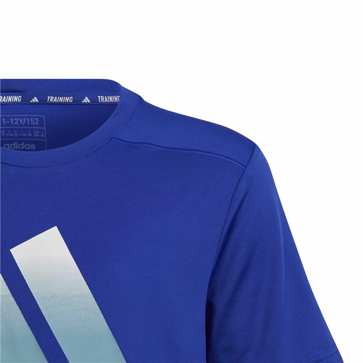 Child’s Short Sleeve T-Shirt Adidas Icons Aeroready Blue