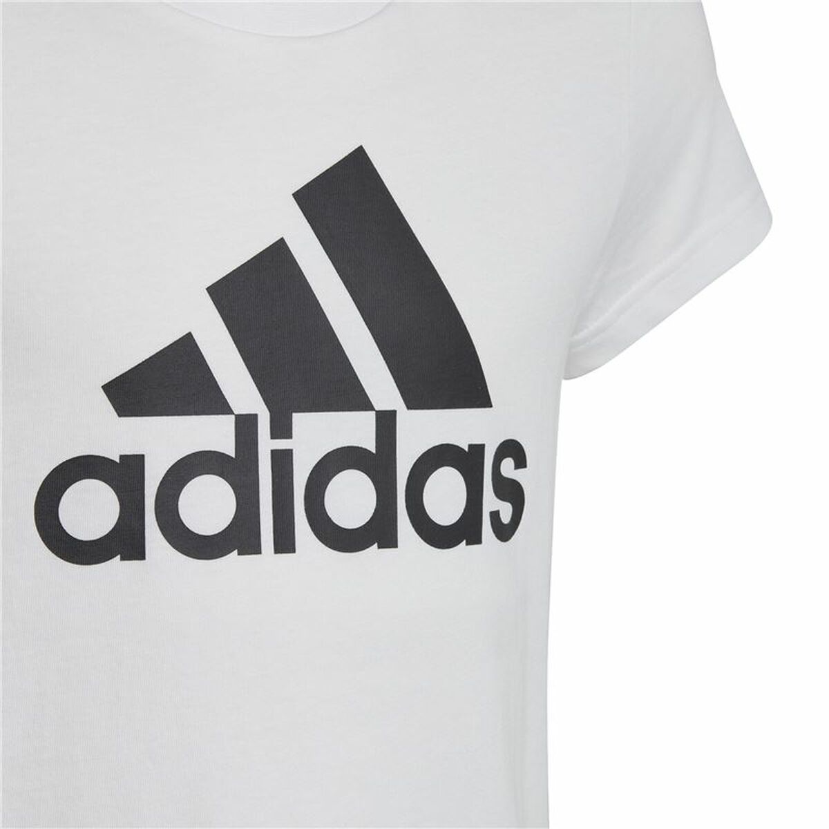 Child’s Short Sleeve T-Shirt Adidas Essentials White