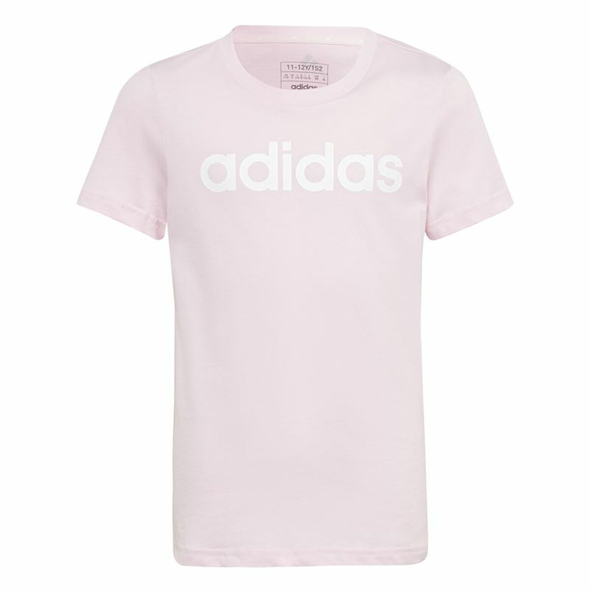 Child’s Short Sleeve T-Shirt Adidas G Lin T Pink Child’s Short Sleeve T-Shirt Adidas G Lin T Pink