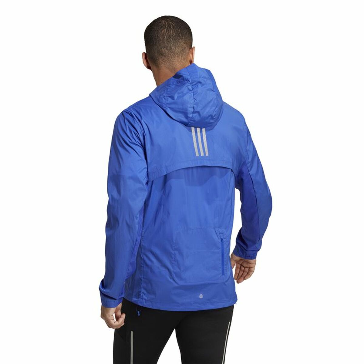 Men’s Sports Jacket Adidas Marathon Blue (S)