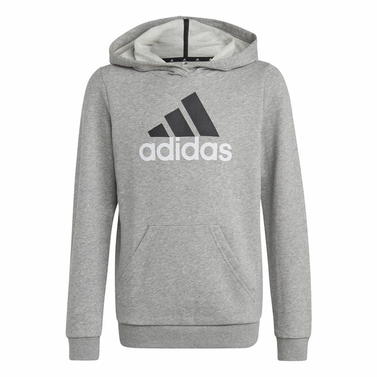 Unisex Hoodie Adidas Essentials Grey Unisex Hoodie Adidas Essentials Grey