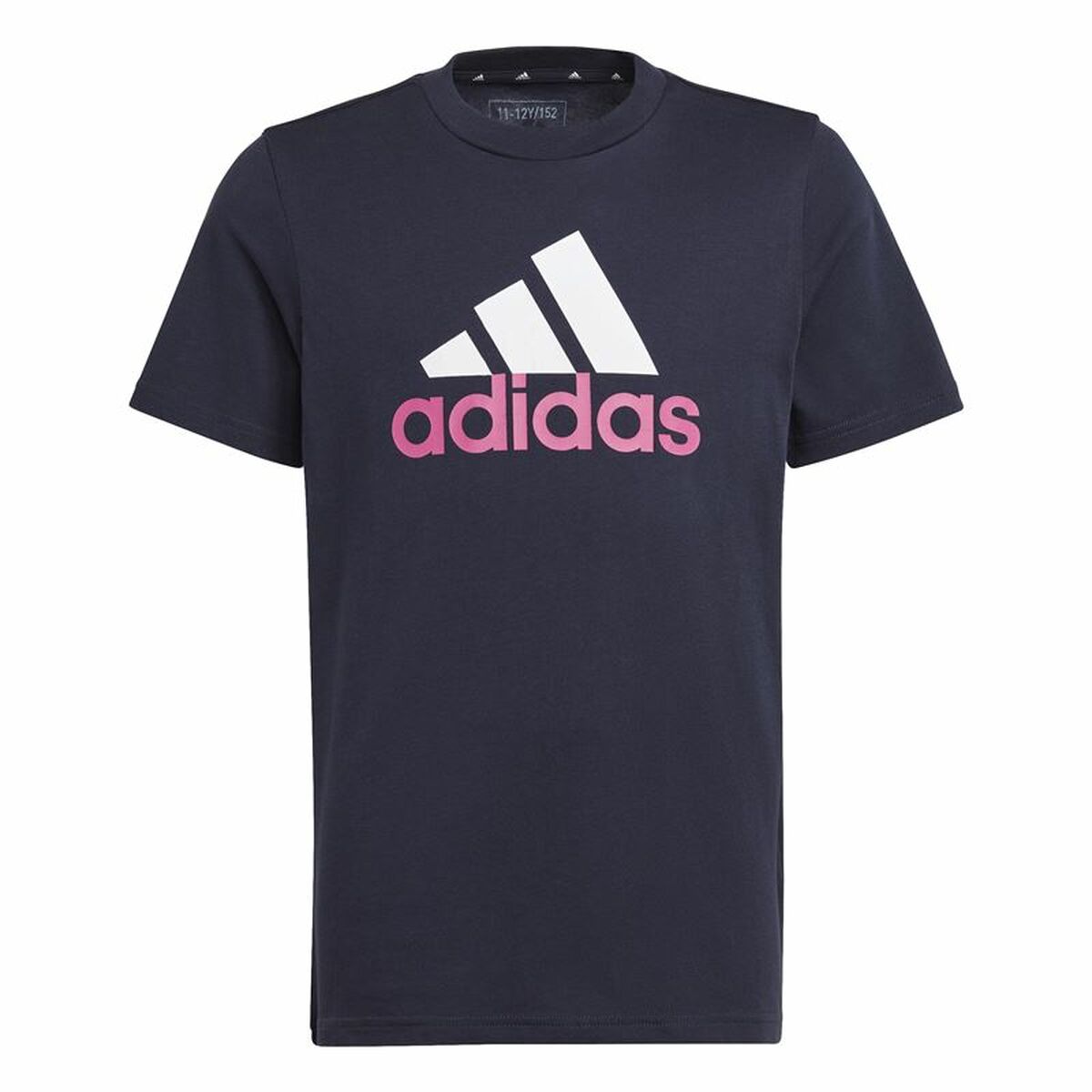Child’s Short Sleeve T-Shirt Adidas Essentials Dark blue