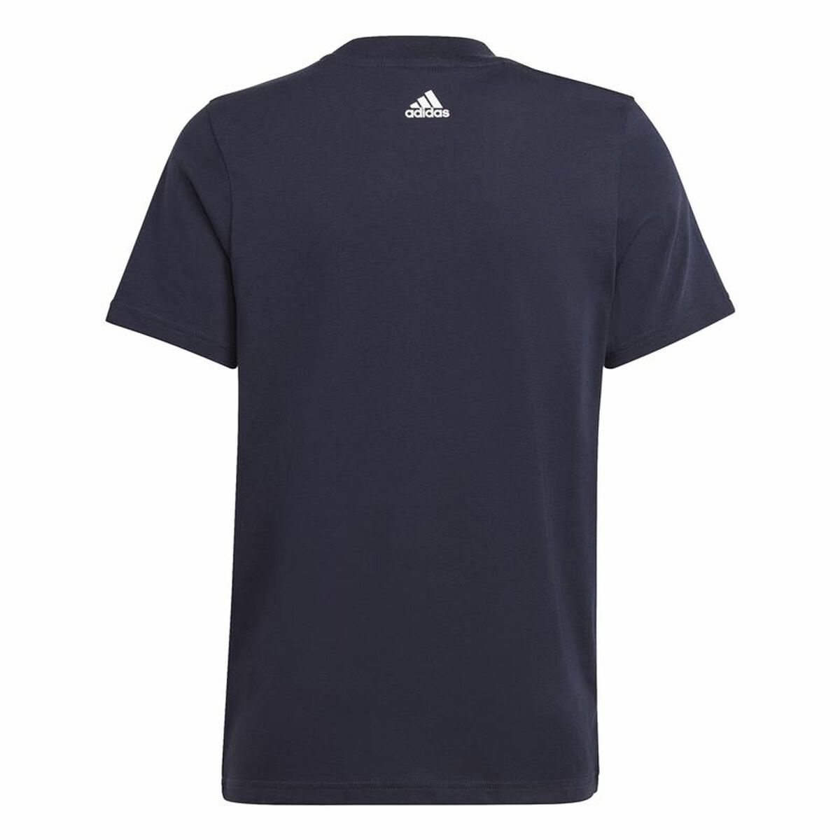 Child’s Short Sleeve T-Shirt Adidas Essentials Dark blue