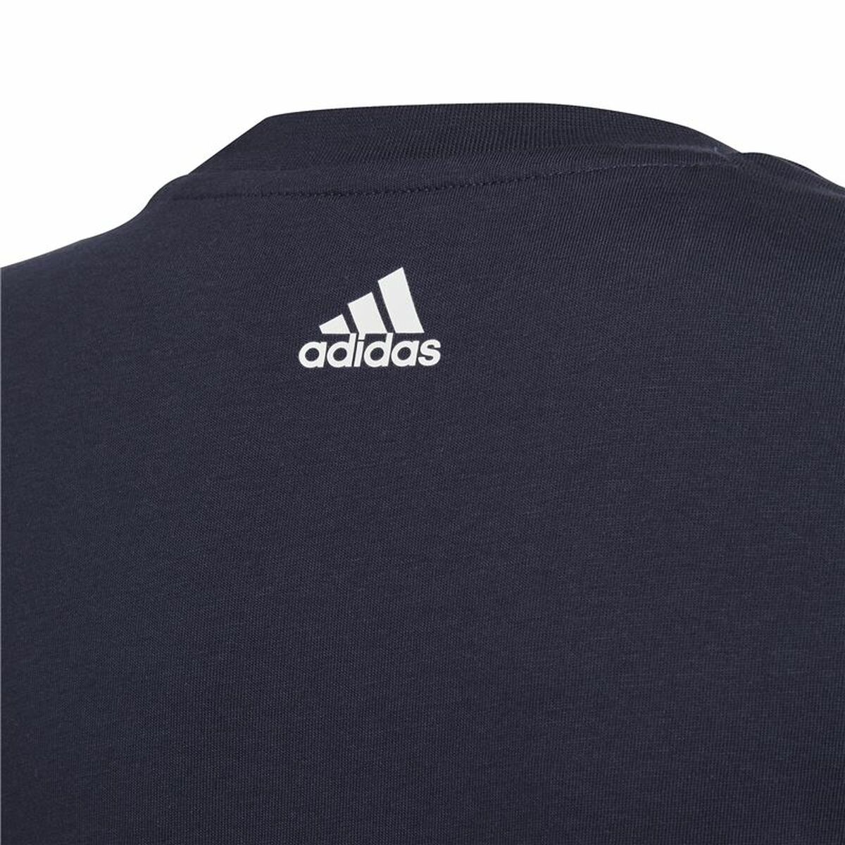 Child’s Short Sleeve T-Shirt Adidas Essentials Dark blue