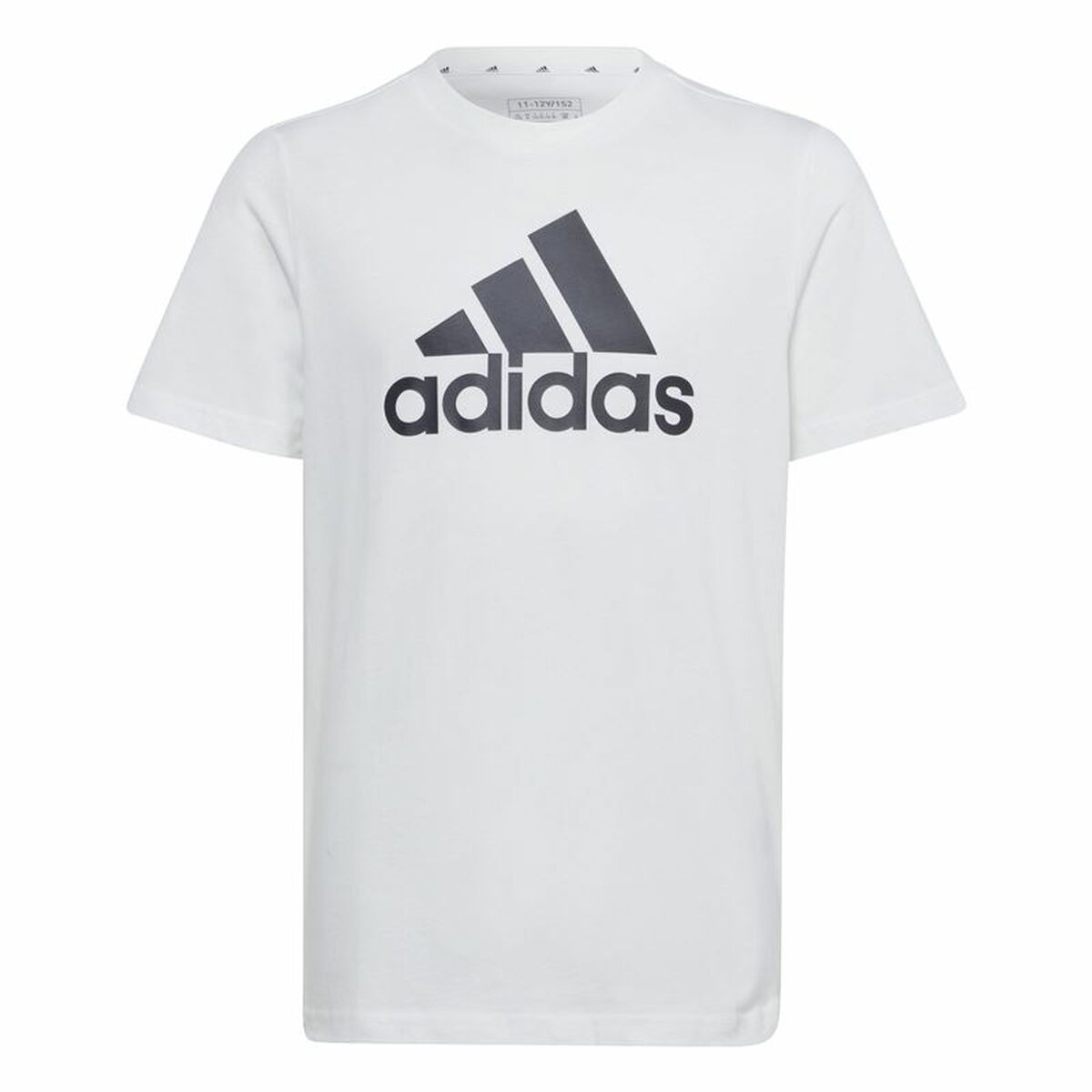 Child’s Short Sleeve T-Shirt Adidas Essentials Big Logo Cotton