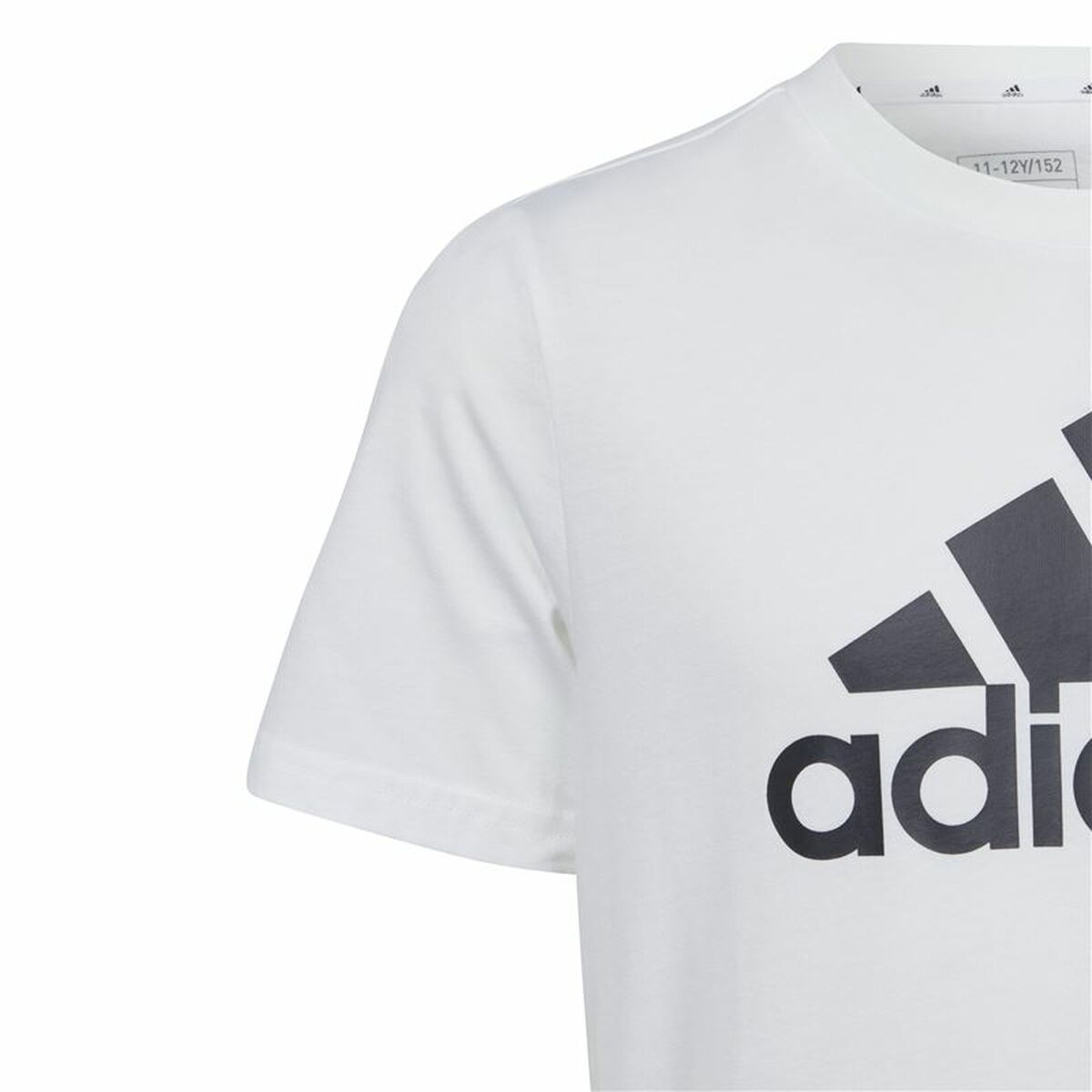 Child’s Short Sleeve T-Shirt Adidas Essentials Big Logo Cotton