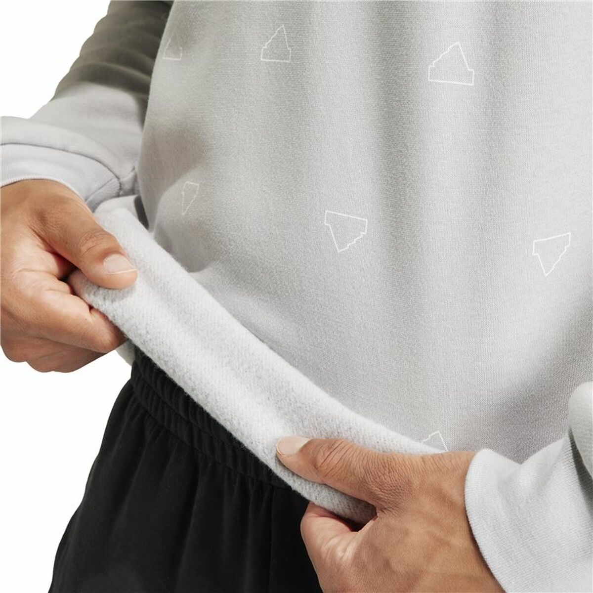 Mens Sweatshirt without Hood Adidas Mngrm Crw Fl L