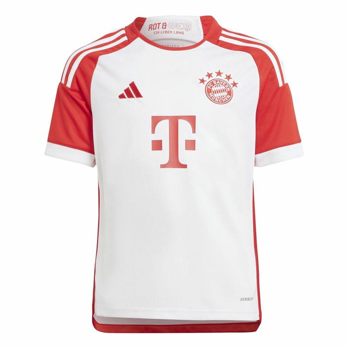 Children’s Short Sleeved Football Shirt Adidas Fcb H Jsy Infantil (7-8 Years)