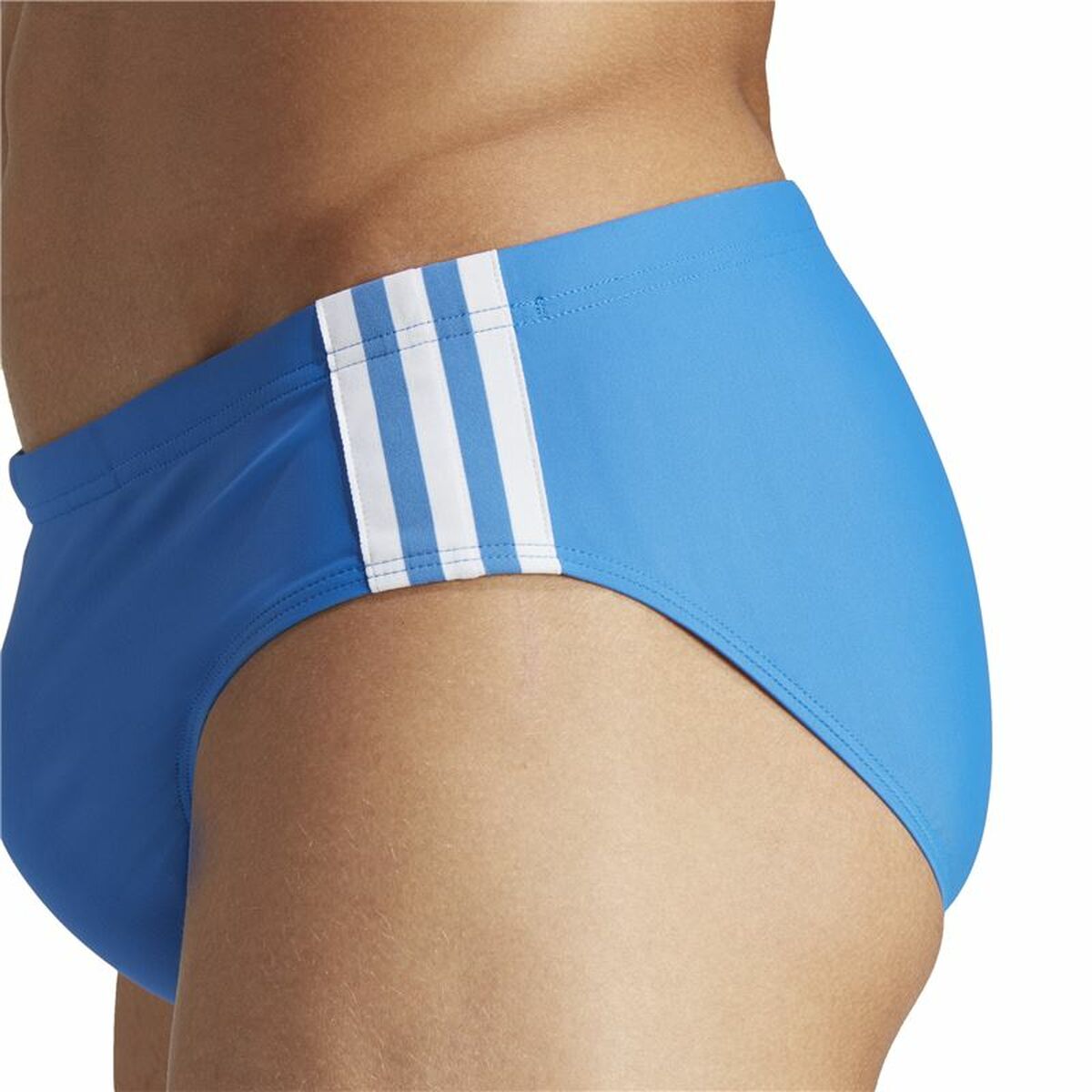 Mens Bathing Costume Adidas 3Bandas Trunk