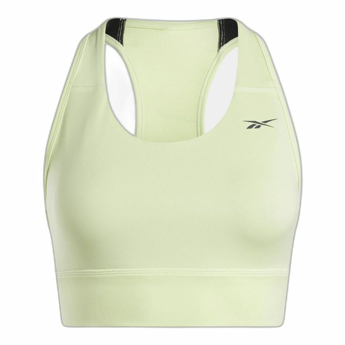 Sports Bra Reebok Identity Train Lime green Sports Bra Reebok Identity Train Lime green