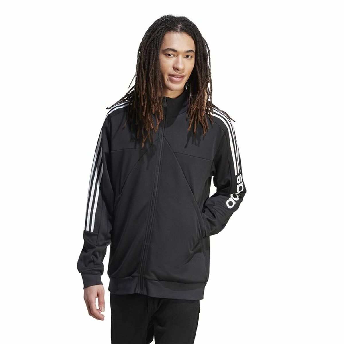 Men’s Sports Jacket Adidas Tiro Wm Tt Black