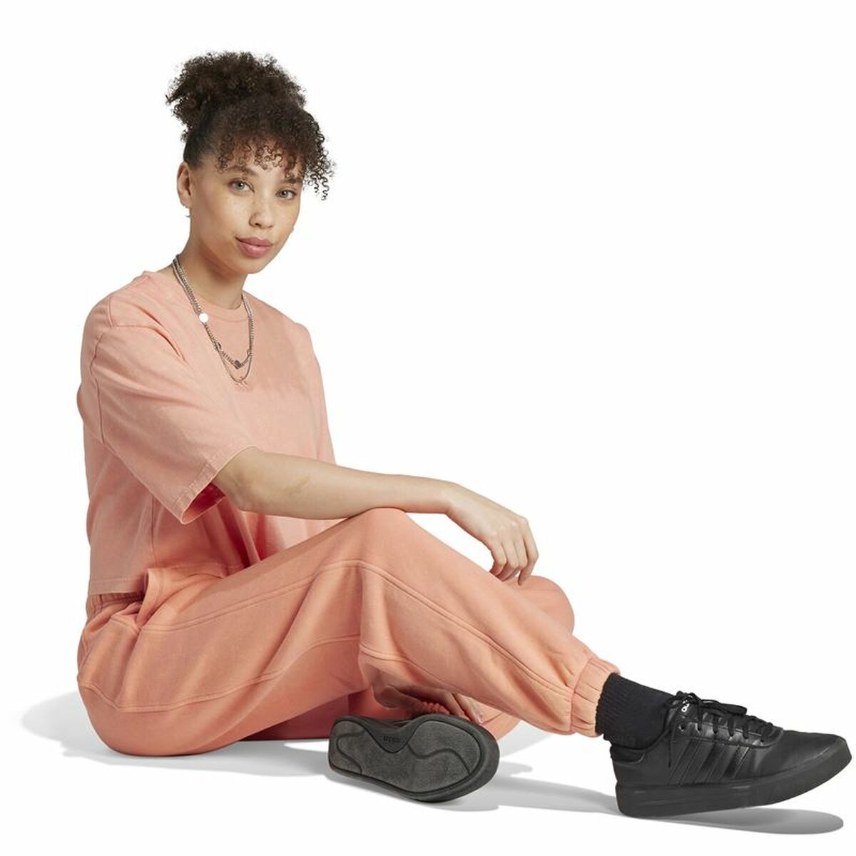 Adult Trousers Adidas All Szn Beige Lady
