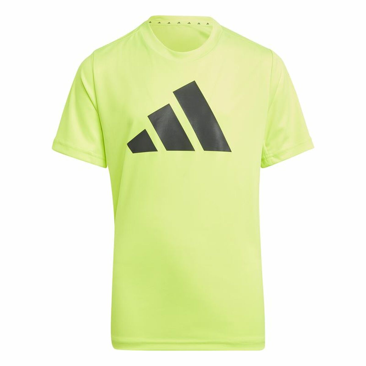 Child’s Short Sleeve T-Shirt Adidas U Tr-Es Logo Yellow Child’s Short Sleeve T-Shirt Adidas U Tr-Es Logo Yellow