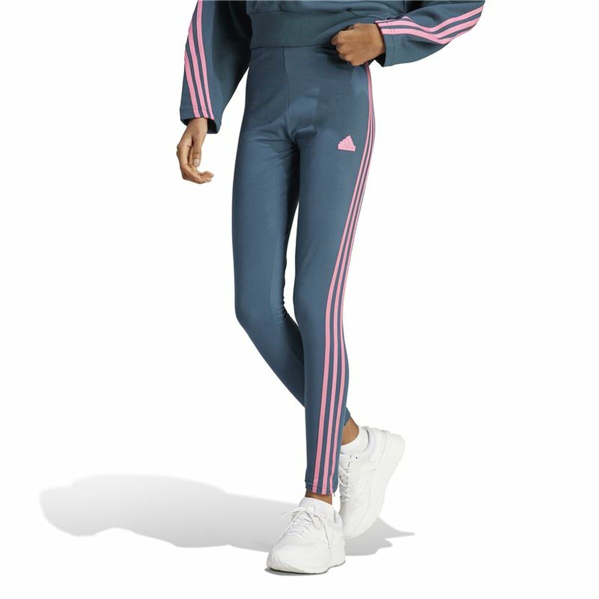Sport leggings for Women Adidas Fi 3S Blue