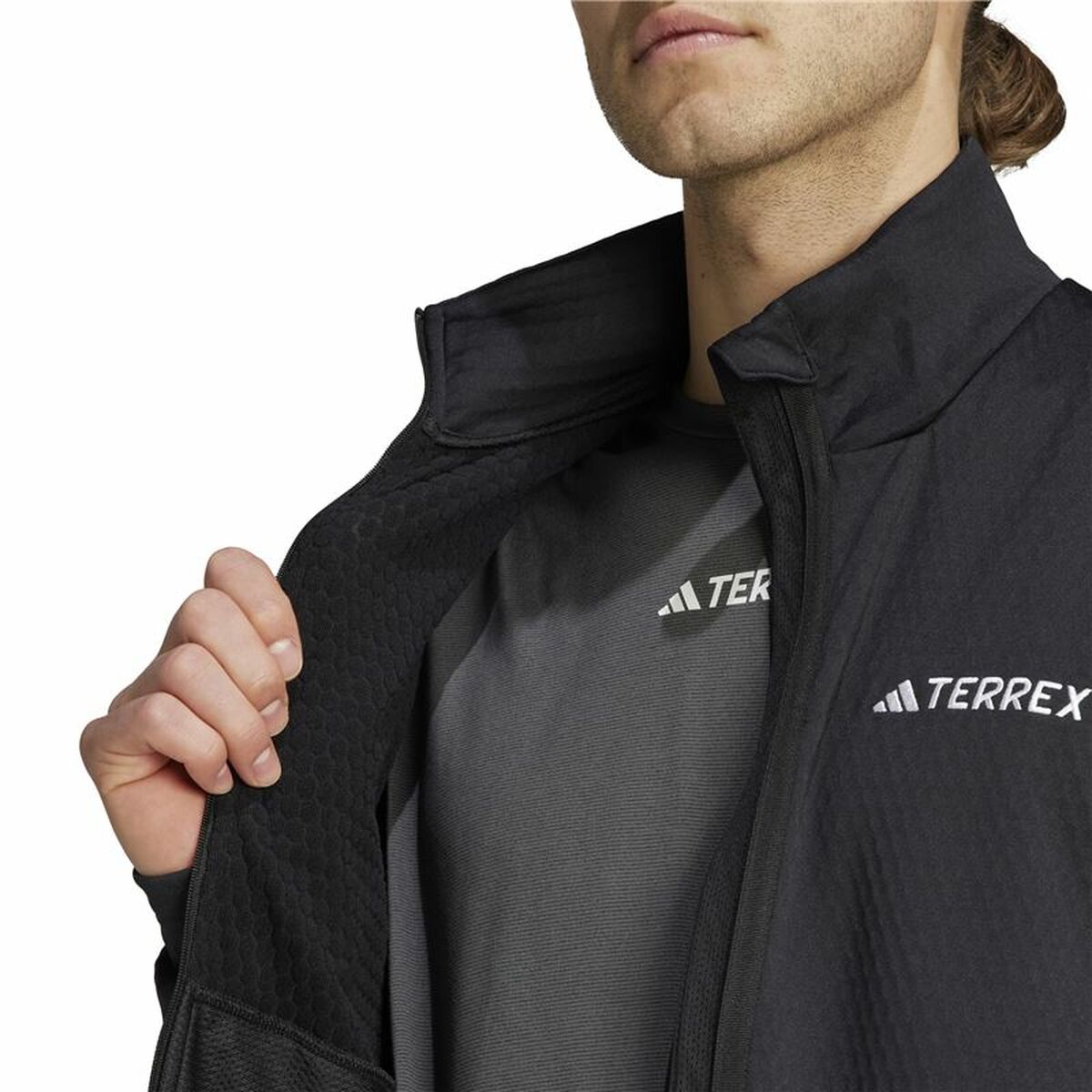 Fleece Lining Adidas Mt Lt Fl Fz Ja Black Men