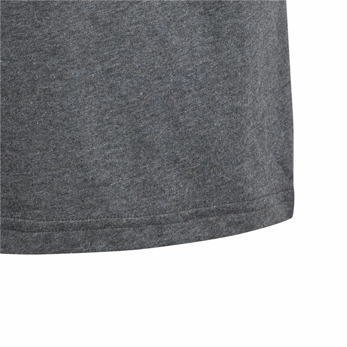 Child’s Short Sleeve T-Shirt Adidas Essentials Big Logo Grey