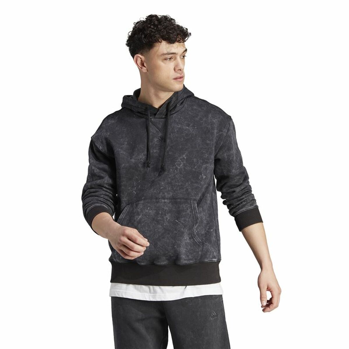 Menâs Hoodie Adidas IJ6929 Black