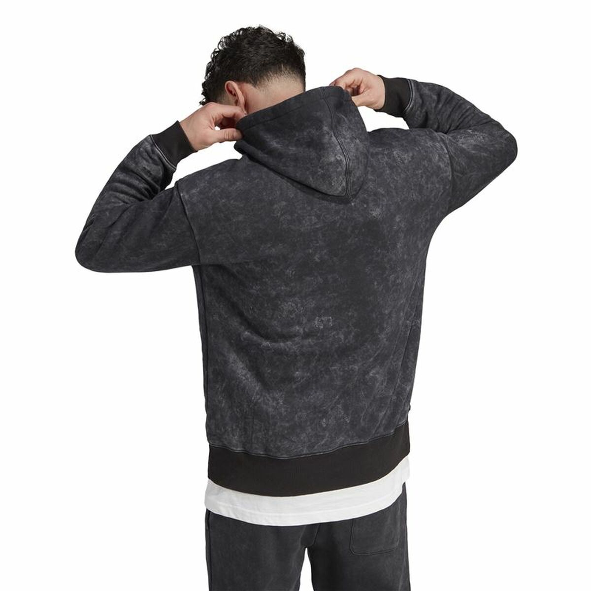 Menâs Hoodie Adidas IJ6929 Black