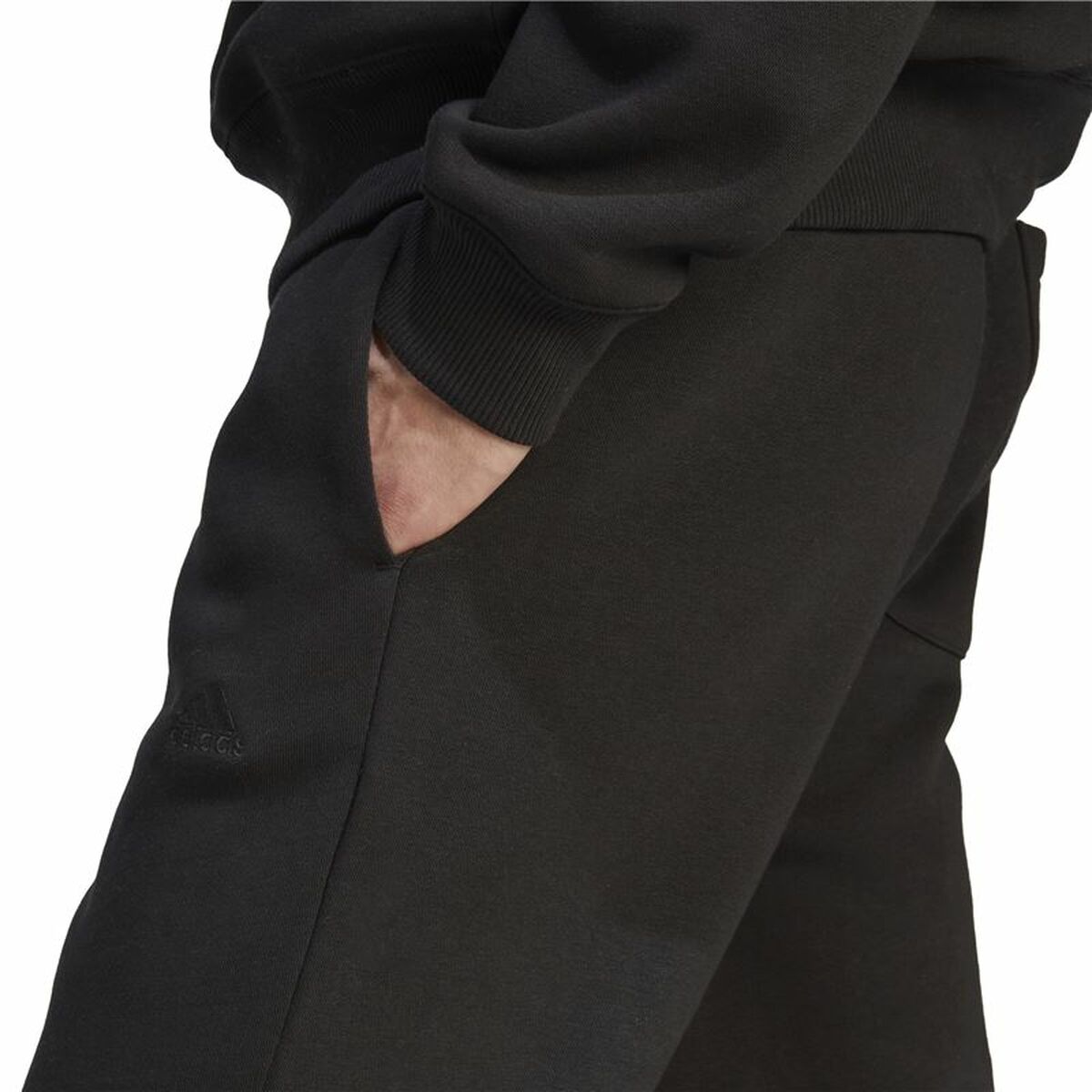 Long Sports Trousers Adidas IB4070 Black Men