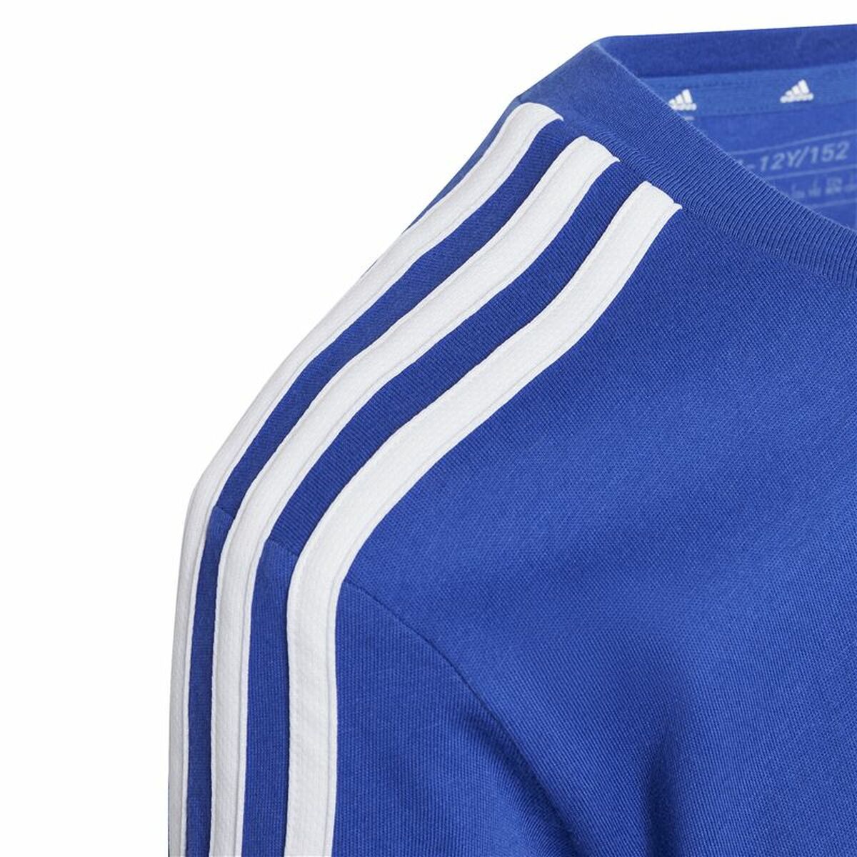 Child’s Short Sleeve T-Shirt Adidas 3S Tib Blue