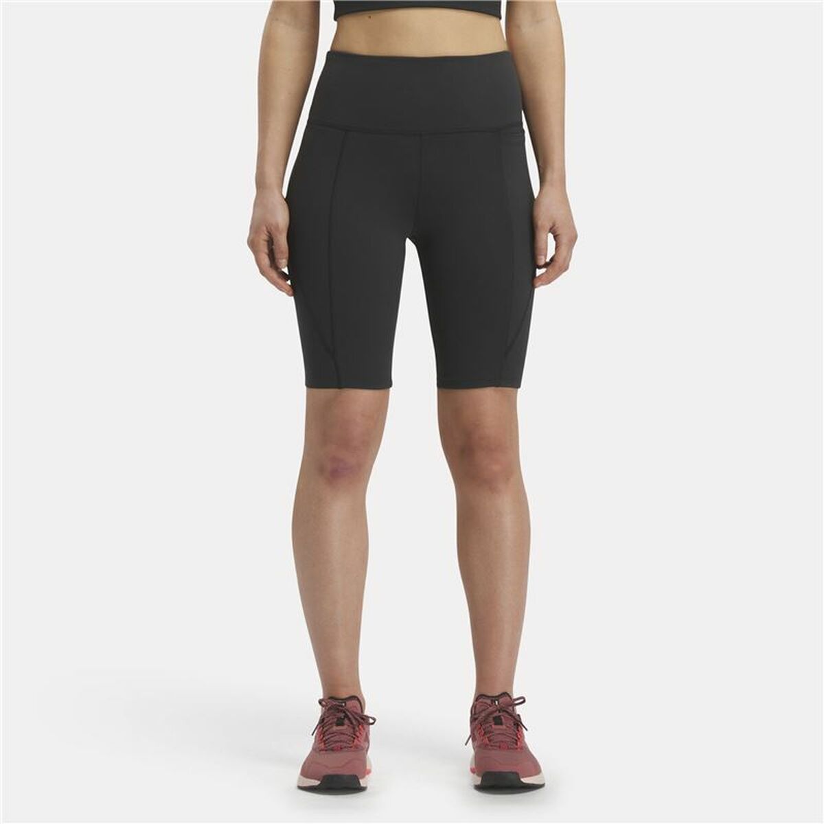 Sport leggings for Women Reebok Identity Sl Fitted Short Black
