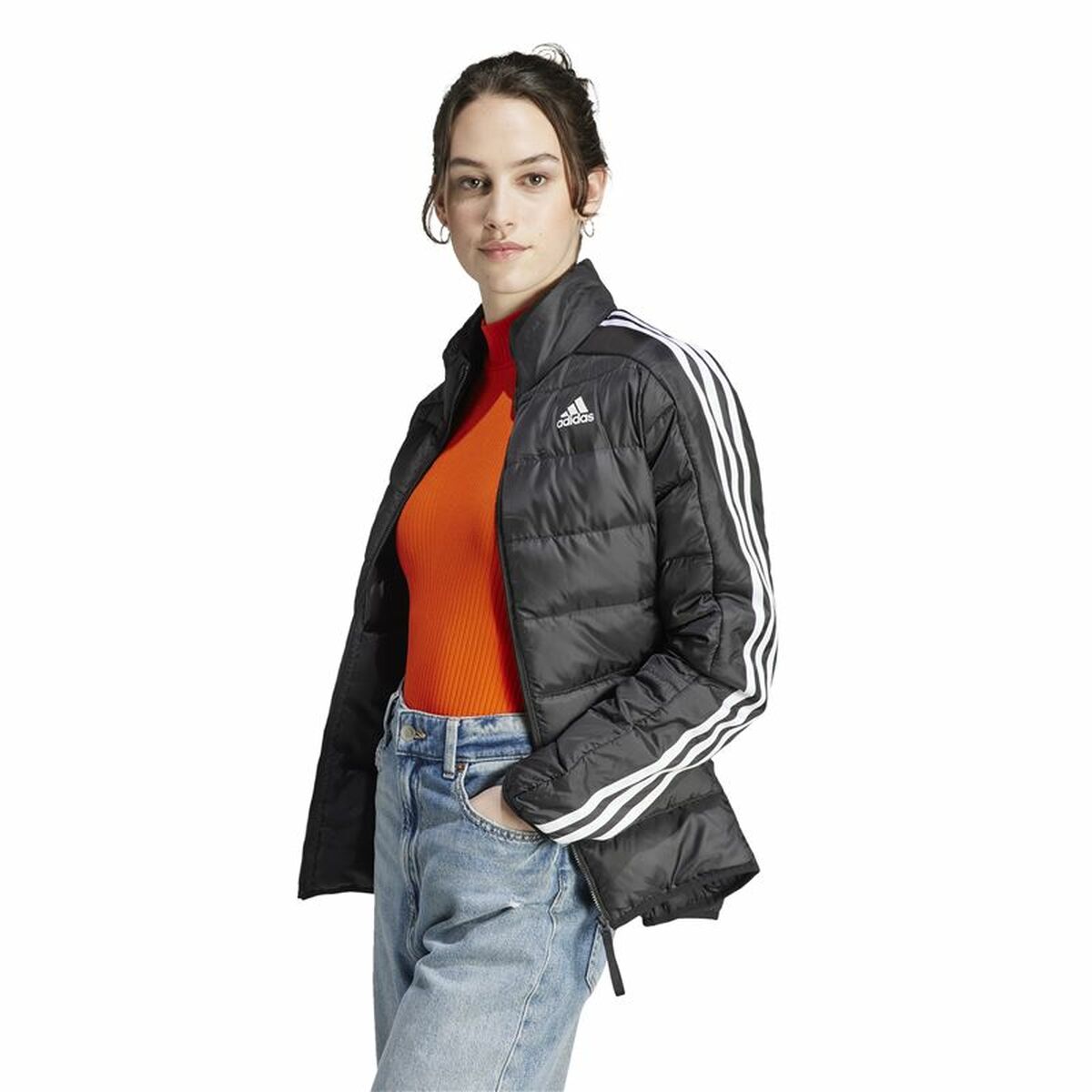 Women’s Sports Jacket Adidas Essentials Black