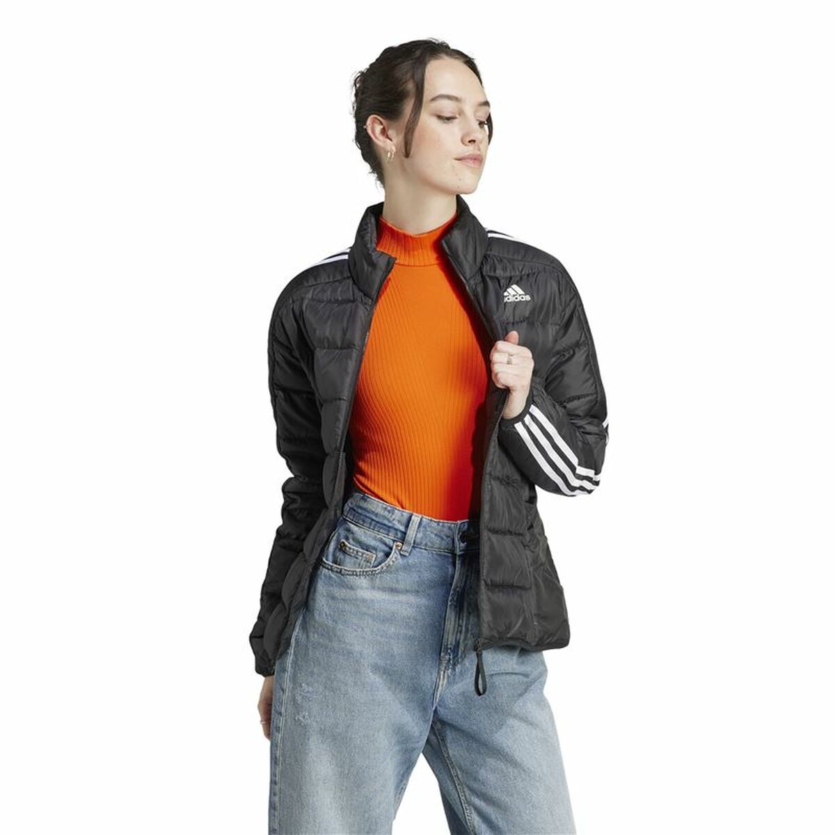 Women’s Sports Jacket Adidas Essentials Black