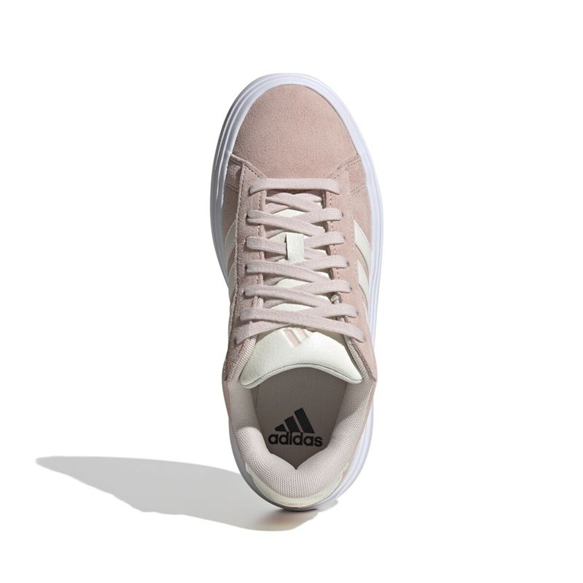 Women’s casual trainers Adidas Grand Court Platform Suede Light Pink