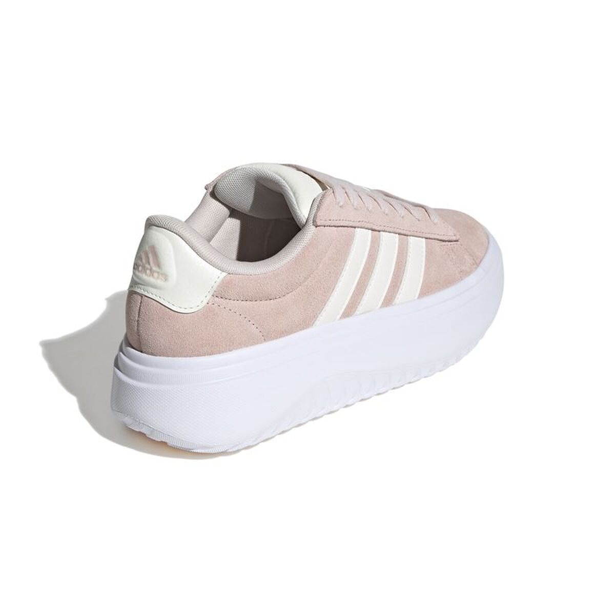Women’s casual trainers Adidas Grand Court Platform Suede Light Pink