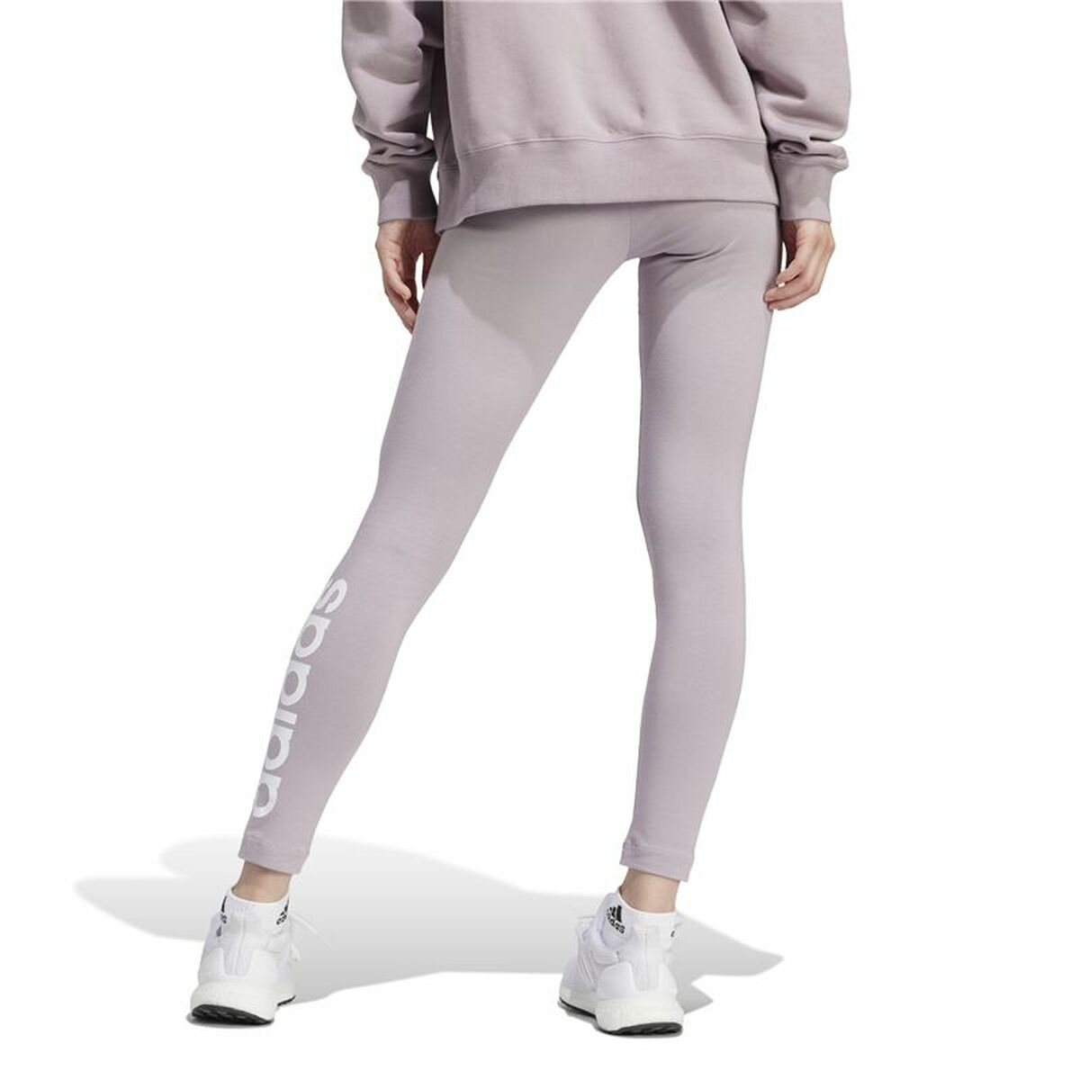 Sport leggings for Women Adidas Linear Leg Lilac