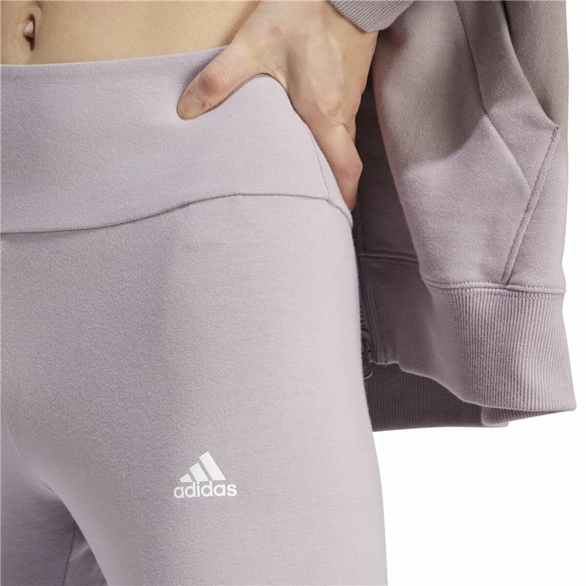 Sport leggings for Women Adidas Linear Leg Lilac