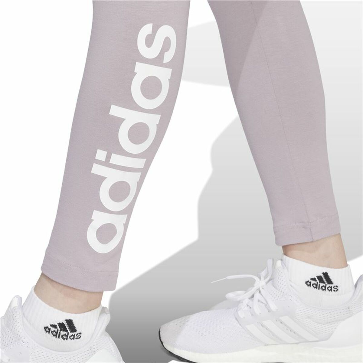 Sport leggings for Women Adidas Linear Leg Lilac
