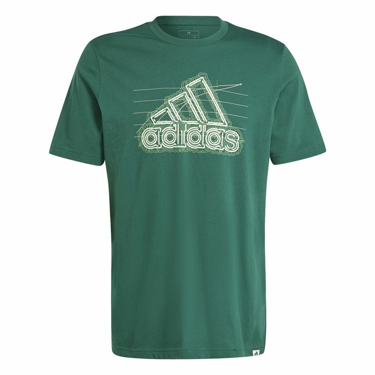Mens Short Sleeve T-Shirt Adidas Growth Bos XS