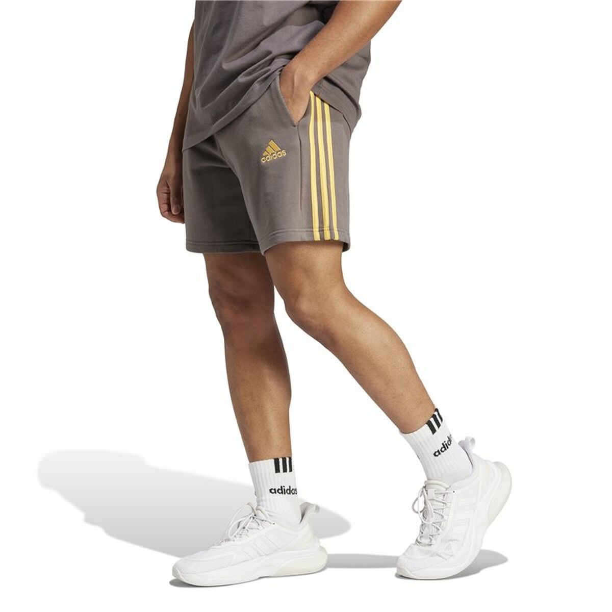 Sports Shorts Adidas 3Bandas Ft Short Brown